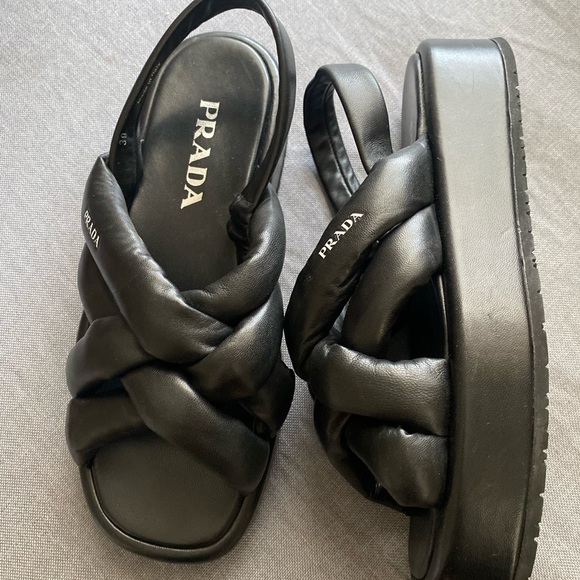 Prada platform sandals - Picture 3 of 4
